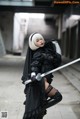 Coser @ 白 烨 Vol.009: 2b 黑白 (131 photos) P27 No.0b5e5a Image No. 209